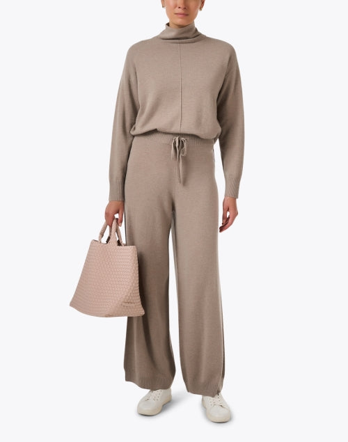 Josef Taupe Cashmere Pant