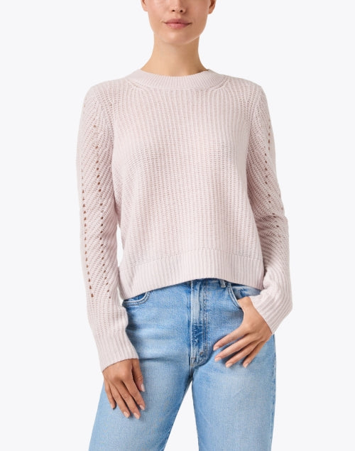 Luxe Softie Pink Cashmere Sweater