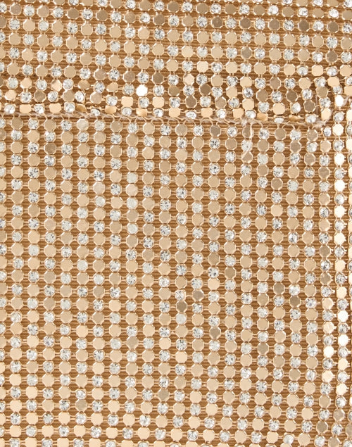 Charlee Gold Crystal Shoulder Bag