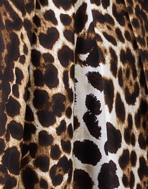 Audrey Leopard Print Shirt Dress